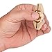 The Crucible - Metal EDC Fidget Spinner Toy Made From Polished Brass. Silent Hybrid Ceramic Bearing For Up To 3+ Minute Spins For Stress Relief, Anxiety, ADD, Autism & Improve Focus by AntiFidget