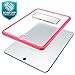 Galaxy Tab S3 9.7 Case, i-Blason [Halo Series][Kickstand] Clear Premium Slim Hybrid Protective Case for Samsung Galaxy Tab S3 9.7 inch 2017 Release (Frost/Pink)