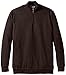 Dockers Men's Big-Tall Quarter Zip Fleece Long Sleeve Knit Shirt