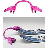 Launch Pad Wedgease Ski Tip Connector - Learn to Ski - Teaches Speed Control, Making a Wedge, Basic Turning - Portable and Du