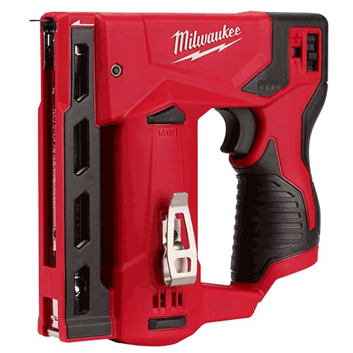 Milwaukee M12BST-0 12v Cordless Compact Stapler Body Only, Red