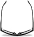 Spy Optic Flynn Oversized Sunglasses, One Size (Matte Black Frame/Grey Lens)