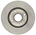 ACDelco Silver 18A1097A (19285739) Non-Coated Front Disc Brake Rotor