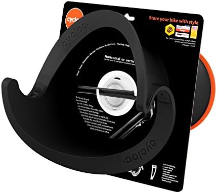 Cycloc Solo - Elegant Wall Mount Bike Storage Rack - Multiple Colour Options Available