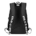 Waterproof Business Laptop Backpack with USB Charging Port, Lightweight Causal School Travel backpack, Fits Under 17 inch Laptop and Notebook (Black)