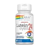Solaray Lutein Eyes Advanced Supplement, 24 mg, 60 Count