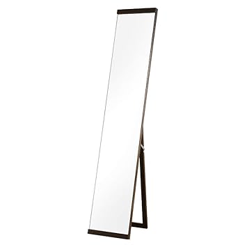 Amazon Com Simple Floor Mirror Full Length Mirror Frameless