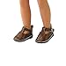 American Fashion World Brown Mary Janes | 14 Inch Wellie Wisher Doll Accessories
