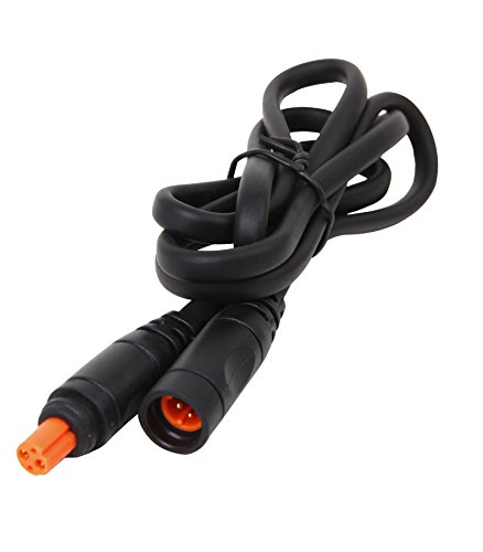 Magicshine MS-612 Extension cord for Eagle M2 MTB Headlight and MJ-908 Bicycle Front and Rear Light Set, 39.5 inch extension cable for turning your handlebar light into a headlamp