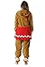 6442-XL FollowMe Adult Onesie / Womens Pajamas, X-Large, Gingerbread Girl