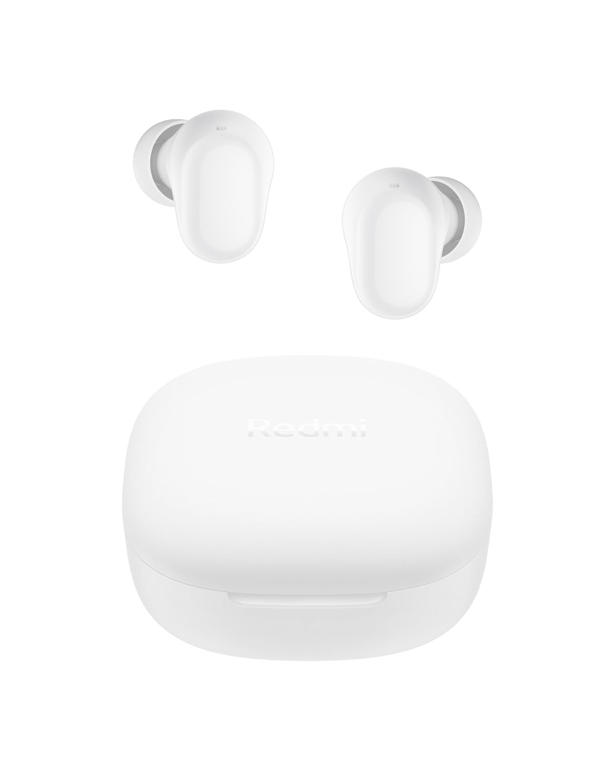 Xiaomi ワイヤレスイヤホン Redmi buds 6 Play 36時間の再生時間 AI 通話時ノイズリダクション 低遅延モデル 超軽量 Google Fast Pair対応 急速充電 USB Type-C ホワイト商品画像