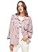 Floerns Women's Casual Ripped Distressed Long Sleeve Denim Jean Jacket
