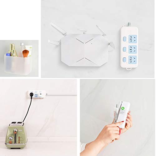 DigtalLife 20 Pcs Washable Removable No-Trace Anti-Slip Gel Tape Pads - Household/Boat/RV Light Item Mounting/Fixing [2 Size]