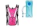 Monvecle Hydration Pack Water Rucksack Backpack Bladder Bag Cycling Bicycle Bike/Hiking Climbing Pouch + 2L Hydration Bladder