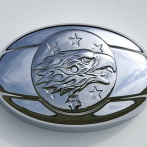 Liberty Eagle Chrome Plated Insert for 99' - Up' Twin Cam Covers
