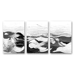 3 Panel Abstract Painting Pictures Home Wall for...