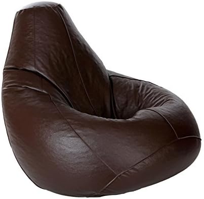 FUNKkY STORES Classic Bean Bag Cover Without Beans (Brown, XXXL)