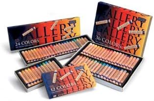 Inscribe Gallery Oil Pastels - Assorted Colours, Pack of 48