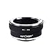 K&F Concept Lens Mount Adapter Pentax PK Lens to Fuji FX Mount Camera Adapter Fits X-Pro1 X-E1 X-M1