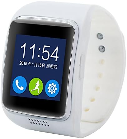 AI Watch Smart watch with Camera Z30 FM Video Bluetooth Fitness TF SIM Sync for IOS and Android White