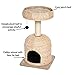 MidWest Homes for Pets Cat Tree |Scout Cat Furniture Cat Activity Tree w/Sisal Wrapped Support Scratching Posts & Dangle Play Balls, Woven Rattan & Script Small Cat Treethumb 2