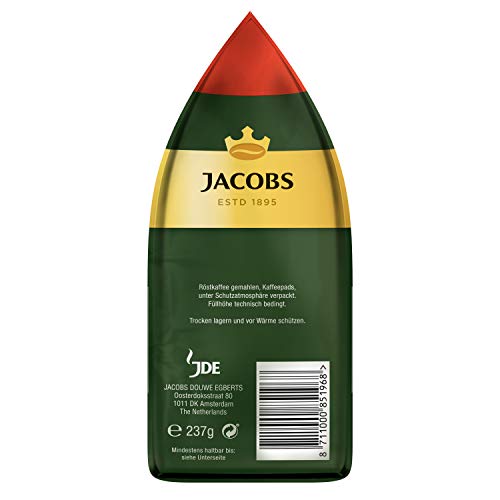 Jacobs Kaffeepads Crema Classic, 36 Pads im Vorteilspack, UTZ-zertifiziert, 237 g – Bild 5