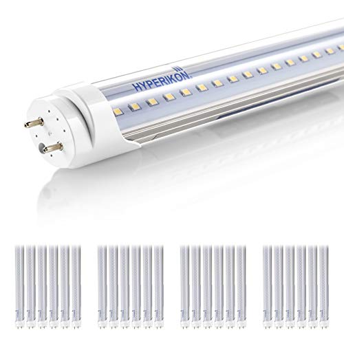 Hyperikon T8 T12 Led Bulbs 4 Foot, 40 Watt Replacement (18W), T10 Light