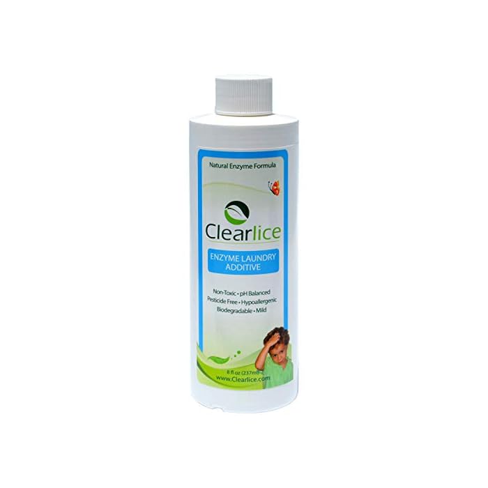 ClearLice® Lice Laundry Additive Detergent - Keep Your Bedding, Clothes, Hats, Soft Toys, Towels and More Lice Free…