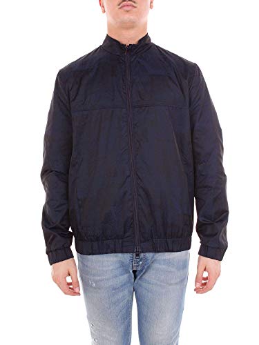 ETRO Men's 1S8012036200 Blue Polyester Outerwear Jacket