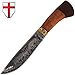 Grand Way Hunting Survival Fixed Blade Knife - Bushcraft Knife with Wood Handle for Hiking and Fishing - Good for Camping and Travels - Dependable Bowie Knife for Defense FB 1818