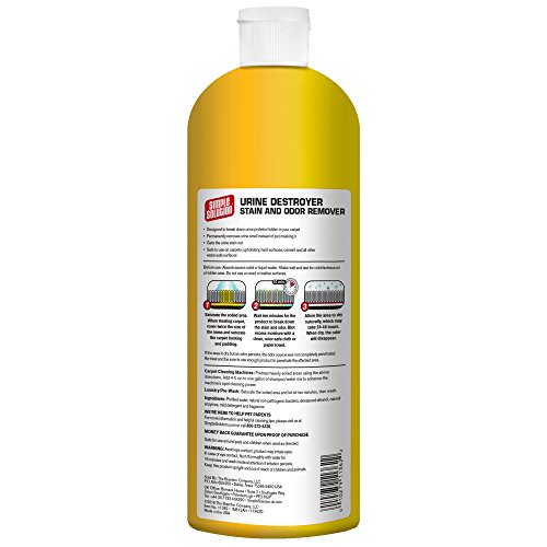 Simple Solution Pet Urine Destroyer, 32 oz, USA Made