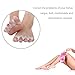 Gel Toe Separator Rubber Toe Stretchers Toe Spacers Used for Cushioning and Relieve Bunion Pain Toe Straightener Achilles Stretcher for Men and Women (1 Pair)