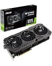 ASUS TUF Gaming NVIDIA GeForce RTX 3090 Ti OC Edition Graphics Card (PCIe 4.0, 24GB GDDR6X, HDMI 2.1, DisplayPort 1.4a, Dual Ball Fan Bearings, Military-Grade Certification, GPU Tweak)