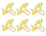 Philips Avent Soothie Pacifier, 0-3 Months, Yellow - 6 Pack