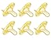 Philips Avent Soothie Pacifier, 0-3 Months, Yellow - 6 Pack