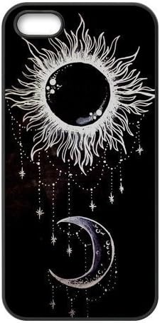 Sun and Moon Skin Protector Colorful Pattern Hard Back Case Cover Fit for iPhone 6 (4.7")