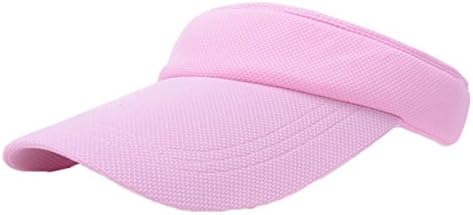 Raomdityat Portable Tennis Sun Visor Cap Summer Sport Plain Men Women Adjustable Hat Outdoor Baseball Cycling Fishing Golt Cap