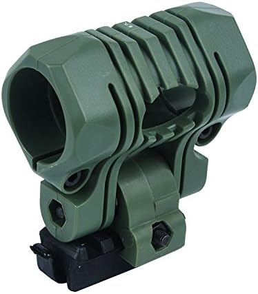 Fast MICH Tactical Helmet Accessories Helmet Flashlight Clamp for Adjustable Helmet Rails Flashlight Adapter Mounting Clips