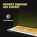 3157-LED-Bulbs Amber Yellow Extremely Bright 3156 3047 4157 3057 LED Bulb For Turn Signal Light-Compatible with Both Standard and CK Type (2 PACK)