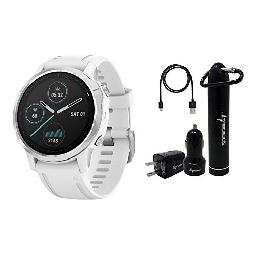 Wearable4U Garmin Fenix 6S SmallerSized Multisport GPS Watch with WristBased Heart Rate Pulse