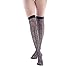 Felicity Womens Knee High Fishnet Patterned Trouser Socks Dress Socks