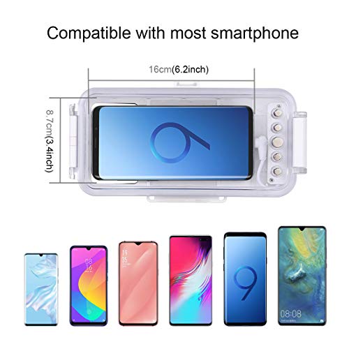 image for PULUZ Professional [45m/147ft] Diving Surfing Swimming Snorkeling Phot