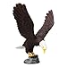American Pride Bald Eagle Sculpture On Brown Branch Nature Bird Statue Figurine