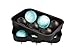 UnicGlam Large Ice Cube Trays (Set of 2) Combo Silicone Square Mold and Sphere Ice Ball Maker