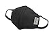 FakeFace Flu Dust Masks Reusable Activated Carbon Cotton Filter Breathable Safety Respirator for Outdoor Cycling Face Earloop Masks Dust Pollen Flu Germs Allergens Masks for Women Men Black 3pcs 0.1lb
