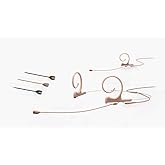 DPA D:fine CORE 4288 Directional Flex Earset Microphone with MicroDot Connector - Long Length, Beige