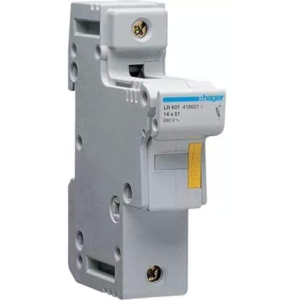 HAGER (AUT.+Rest) - Hager LR601 - Fuse Holder 14x51 50a 1 Pole