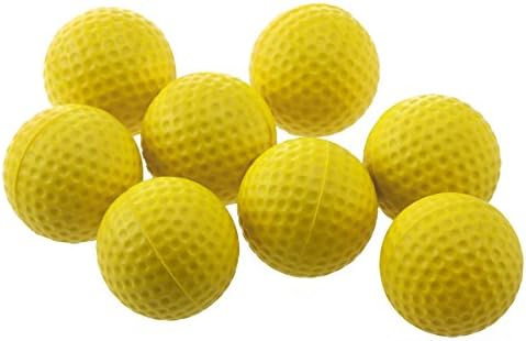 WINOMO 18PCS Practice Golf Balls Soft Dimpled Elastic Indoor Outdoor Training Soft Foam Golf Balls (Yellow) WINOMO 18PCS Practice Golf Balls Soft Dimpled Elastic Indoor Outdoor Training Soft Foam Golf Balls (Yellow)