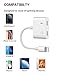 Headphone Adapter for iPhone X Adapter 2 in 1 Earphone Jack Aux Audio Dongle Splitter Cable for iPhone Xs/XR/7/7 Plus/8/8 Plus Accessory Headset Audio & Charger & Call & Sync Support All iOS Systemsthumb 4