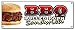 BBQ Pulled Pork Sandwich Banner Sign barbque BBQ Sign